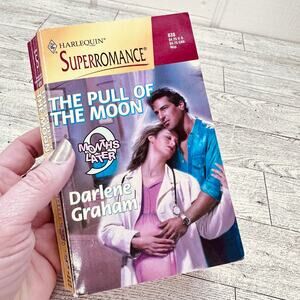 Darlene Graham THE PULL OF THE MOON Harlequin 838 Paperback Super Romance‎ Novel